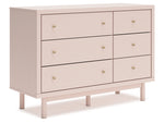 WISTENP12:Wistenpine Panel Bed & Dresser, Angle