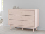 WISTENP12:Wistenpine Panel Bed & Dresser, Styled