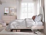 WISTENP31:Wistenpine Panel Bed, StyledSide