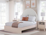 WISTENP00:Wistenpine Panel Bed, Styled
