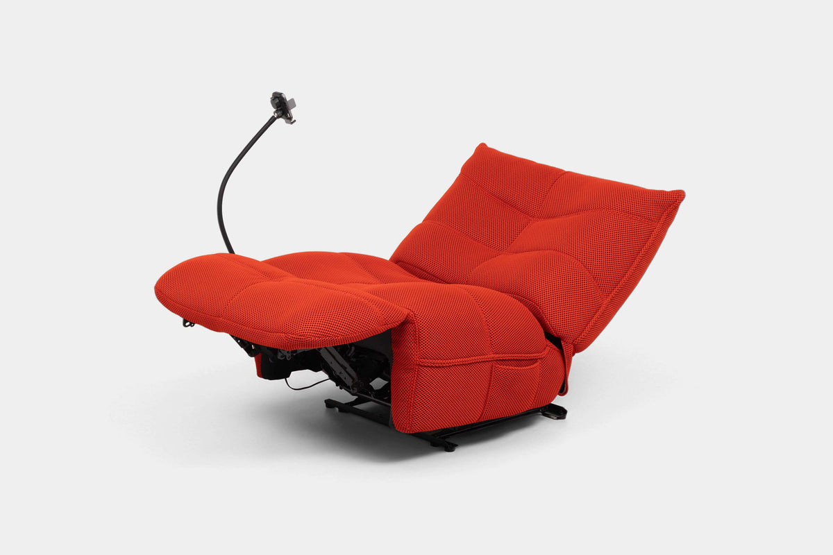 WYATT0003:Wyatt Recliners, Set Of 2,  ReclinedAngled