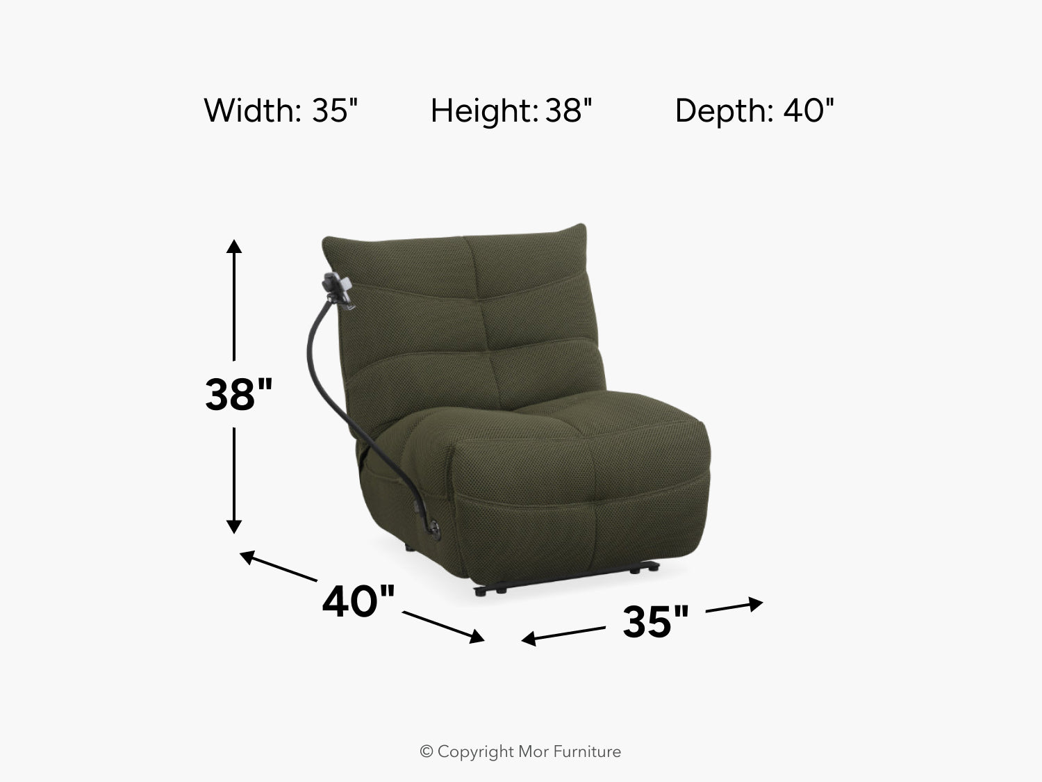 023032571:Wyatt Power Recliner, 