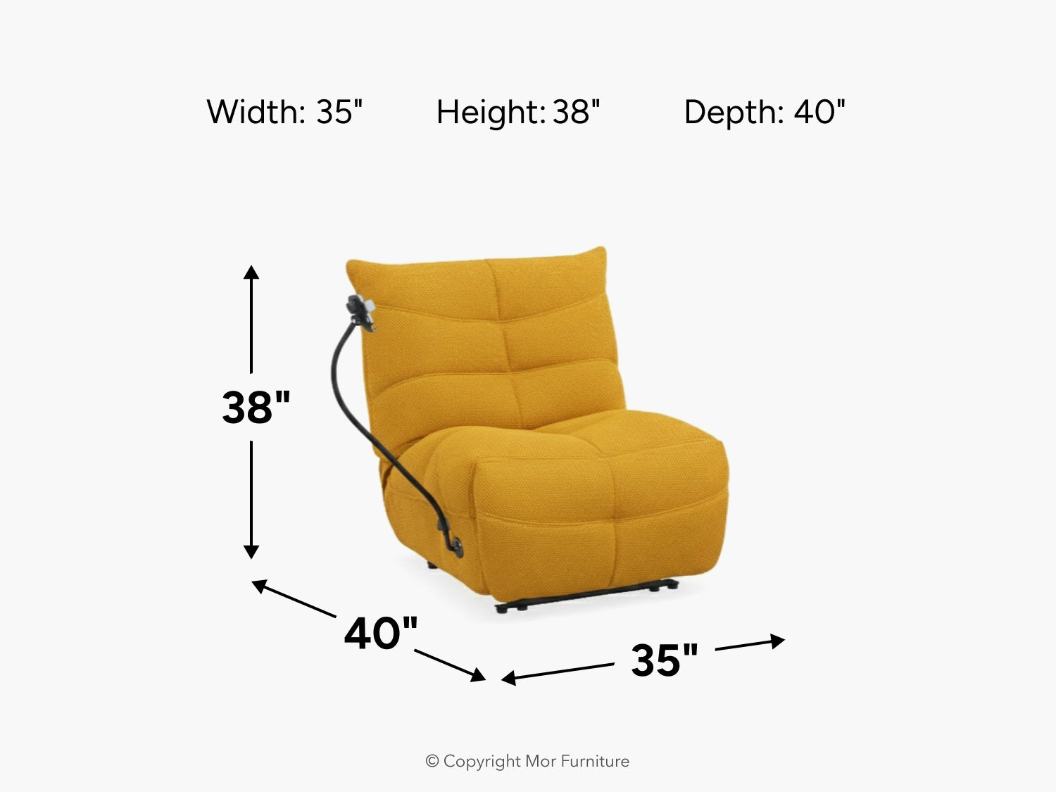 765803867:Wyatt Power Recliner, 
