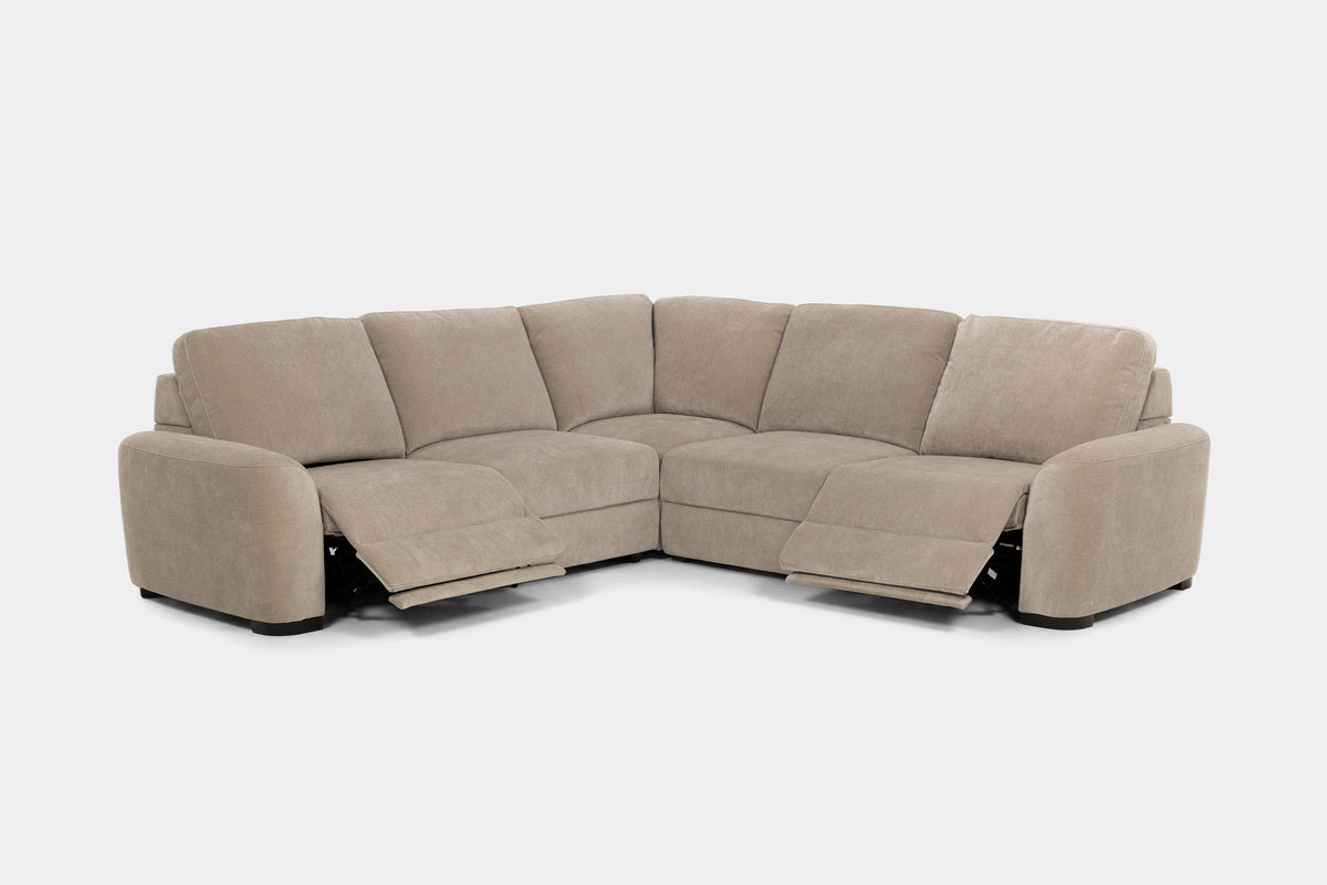WYNN00007:Wynn 5 Piece Sectional, Reclined