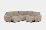 WYNN00021:Wynn 5 Piece Power Sliding Sectional With Power Armless Slider, 