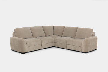 WYNN00021:Wynn 5 Piece Power Sliding Sectional With Power Armless Slider, 