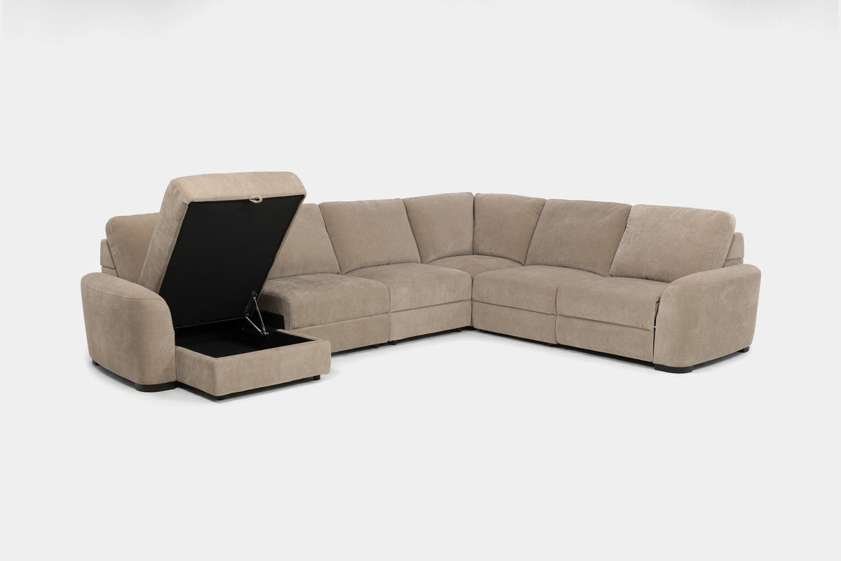 WYNN00010:Wynn 6 Piece Chaise Sectional, 