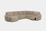 WYNN00010:Wynn 6 Piece Chaise Sectional, Reclined