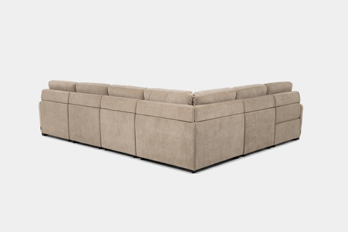 WYNN00011:Wynn 6 Piece Chaise Sectional, Back