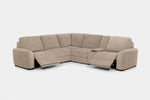 WYNN00008:Wynn 6 Piece Sectional, Reclined