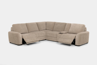 WYNN00008:Wynn 6 Piece Sectional, Reclined