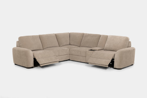 WYNN00008:Wynn 6 Piece Sectional, Reclined