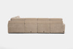 WYNN00024:Wynn 6 Piece Power Sliding Sectional With Chaise & Armless Slider, SideBack
