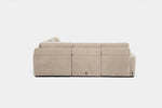 WYNN00022:Wynn 6 Piece Power Sliding Sectional With Power Armless Slider, SideBack