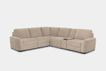 WYNN00022:Wynn 6 Piece Power Sliding Sectional With Power Armless Slider, 