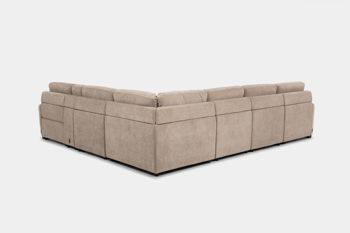 WYNN00012:Wynn 7 Piece Chaise Sectional, Back
