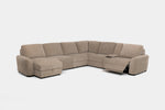 WYNN00012:Wynn 7 Piece Chaise Sectional, Reclined