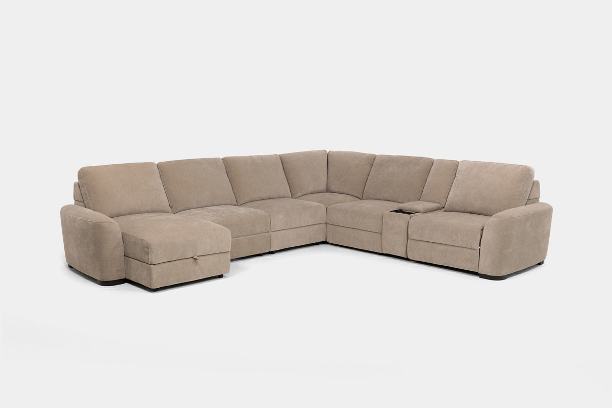 WYNN00012:Wynn 7 Piece Chaise Sectional, 
