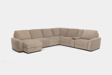 WYNN00012:Wynn 7 Piece Chaise Sectional, 