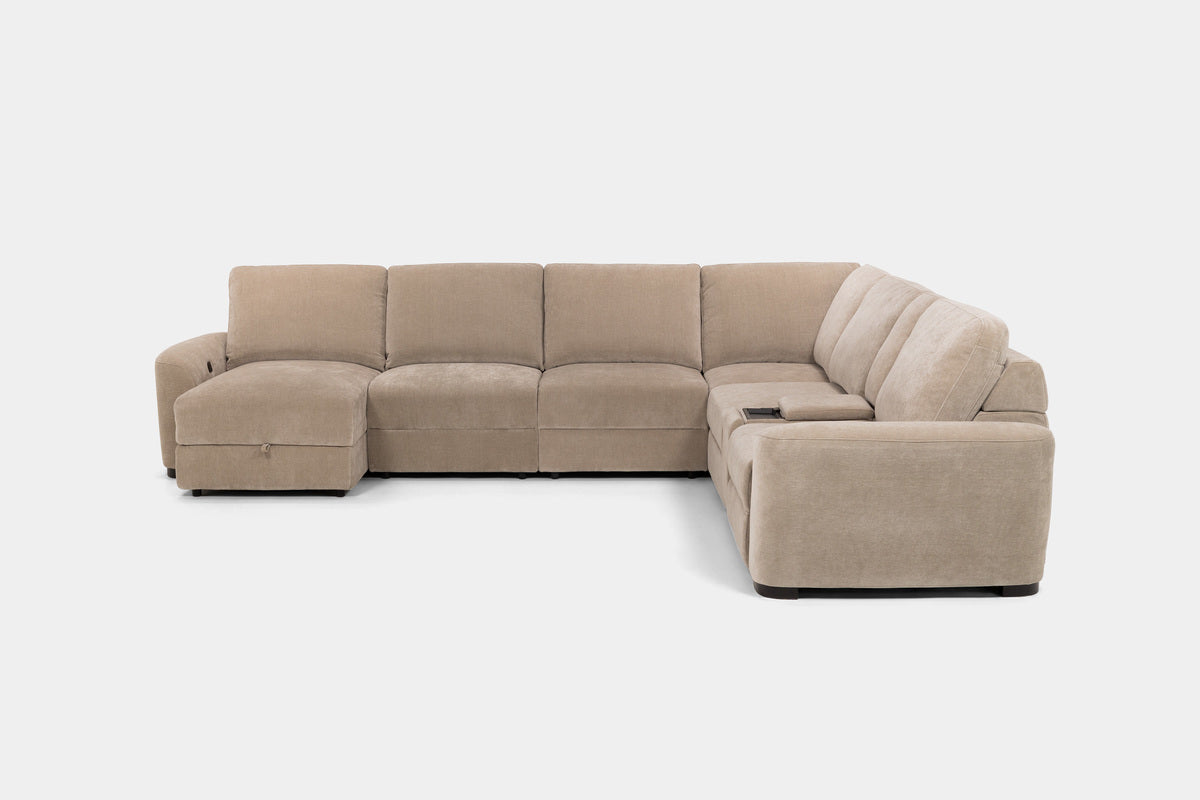 WYNN00012:Wynn 7 Piece Chaise Sectional, Side