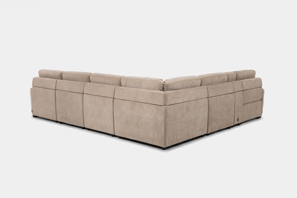 WYNN00013:Wynn 7 Piece Chaise Sectional, Back