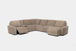WYNN00013:Wynn 7 Piece Chaise Sectional, Reclined