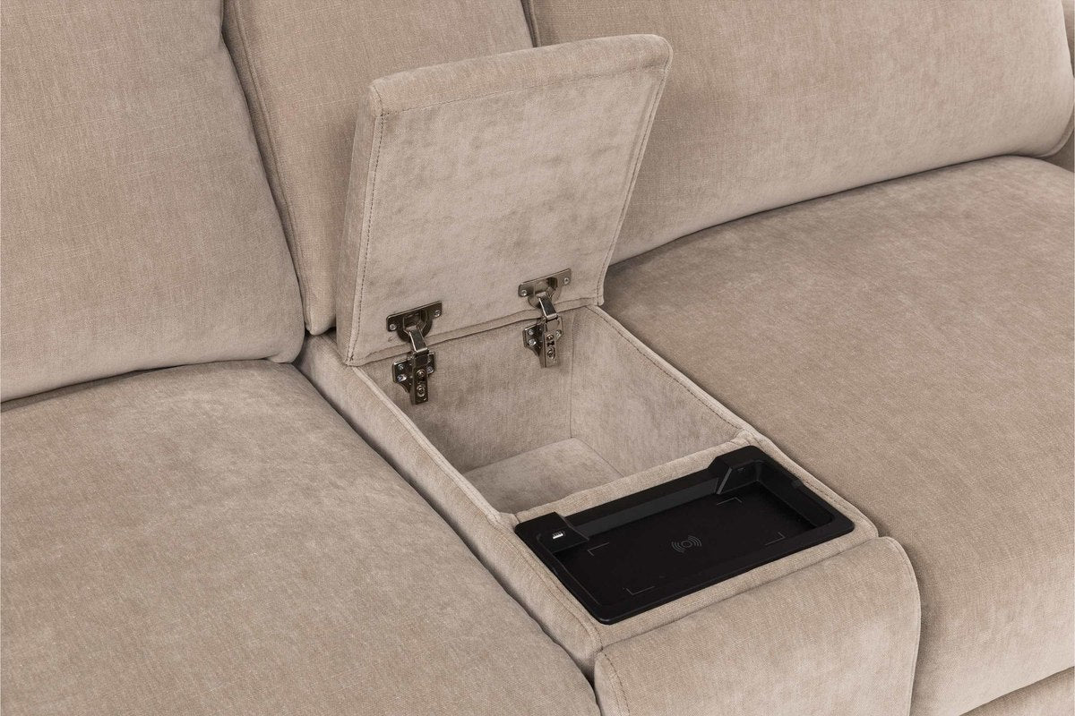 WYNN00020:Wynn Power Sliding Sofa & Console Loveseat, 