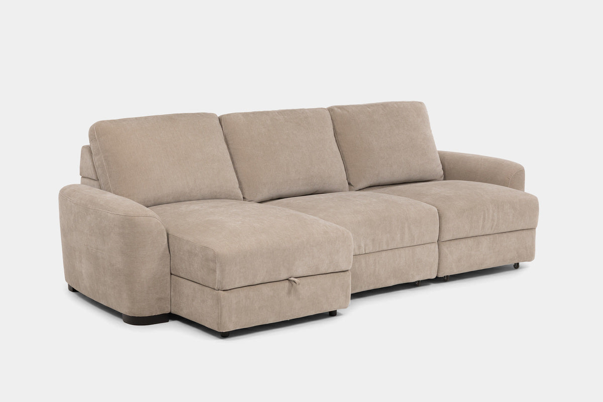 WYNN00014:Wynn Power Slider Sofa Chaise, 