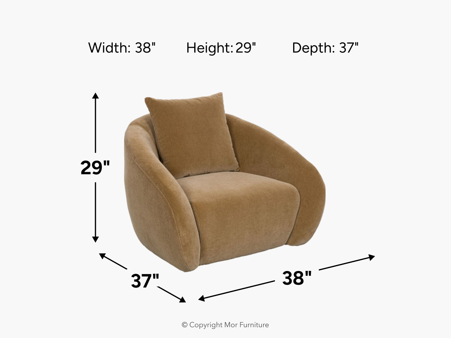 461170244:Yahya Swivel Chair, 