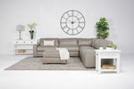 YORK00110:York 3 Piece Sectional, Styled