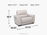 100745055:Yorkville 3 Power Recliner, 