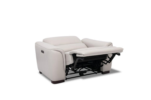 100745055:Yorkville 3 Power Recliner,  ReclinedAngled