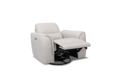 514505981:Yorkville Swivel Gliding Recliner,  ReclinedAngled