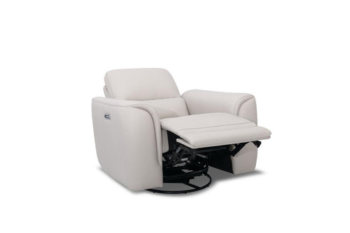514505981:Yorkville Swivel Gliding Recliner,  ReclinedAngled