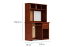 567724900:Young Pioneer Desk & Hutch, 