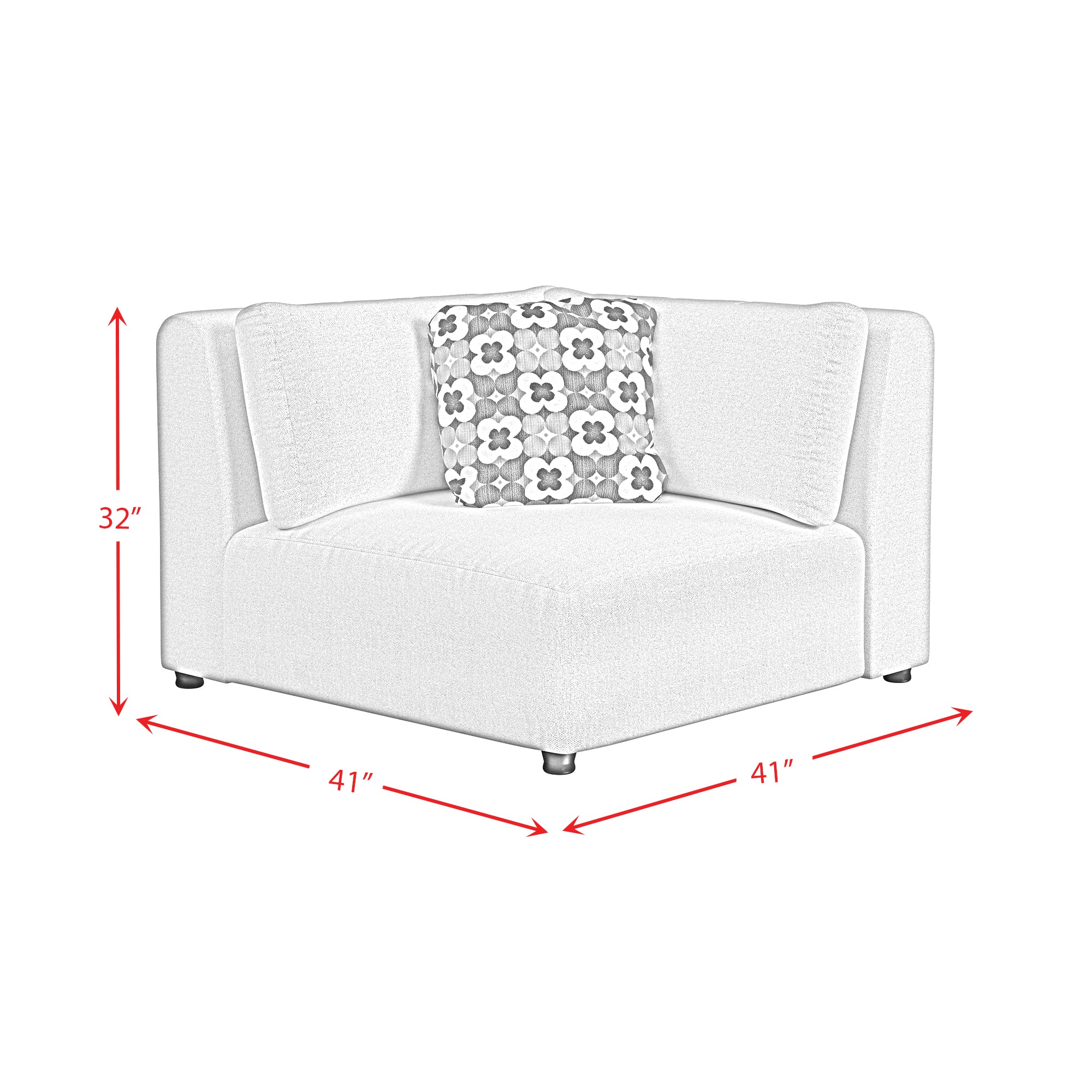 255958483:Zandara Outdoor Corner Chair, 