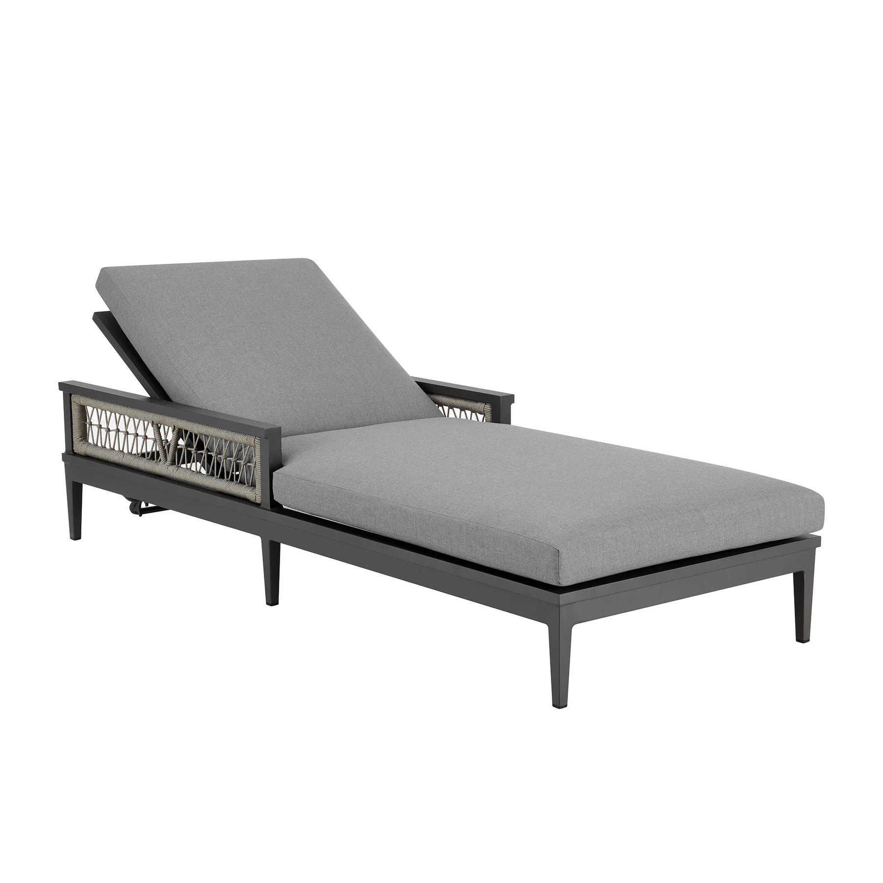 981672013:Zella Outdoor Lounge Chaise, AngledAngle