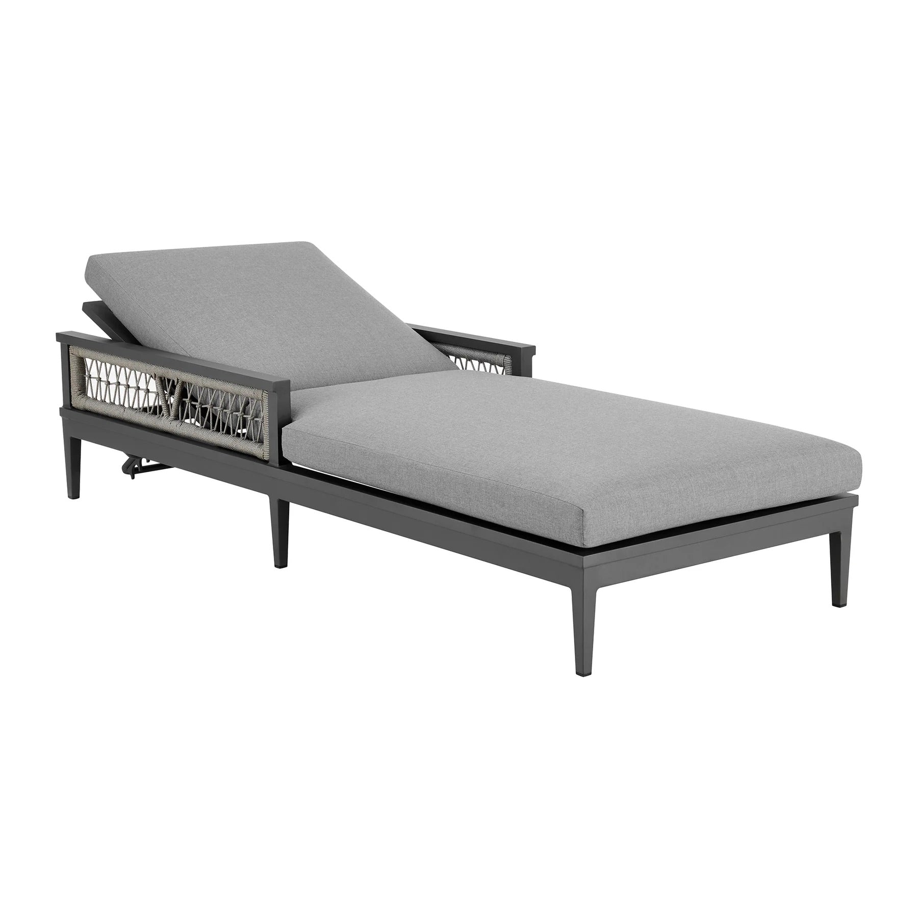 981672013:Zella Outdoor Lounge Chaise, AngledAngle