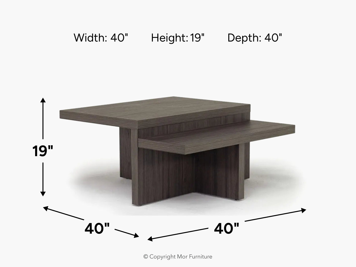 432855066:Zendex Coffee Table & End Tabl, 