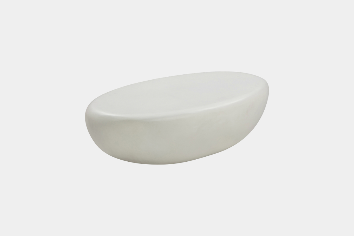 087811724:Zenstone Outdoor Coffee Table, Angled