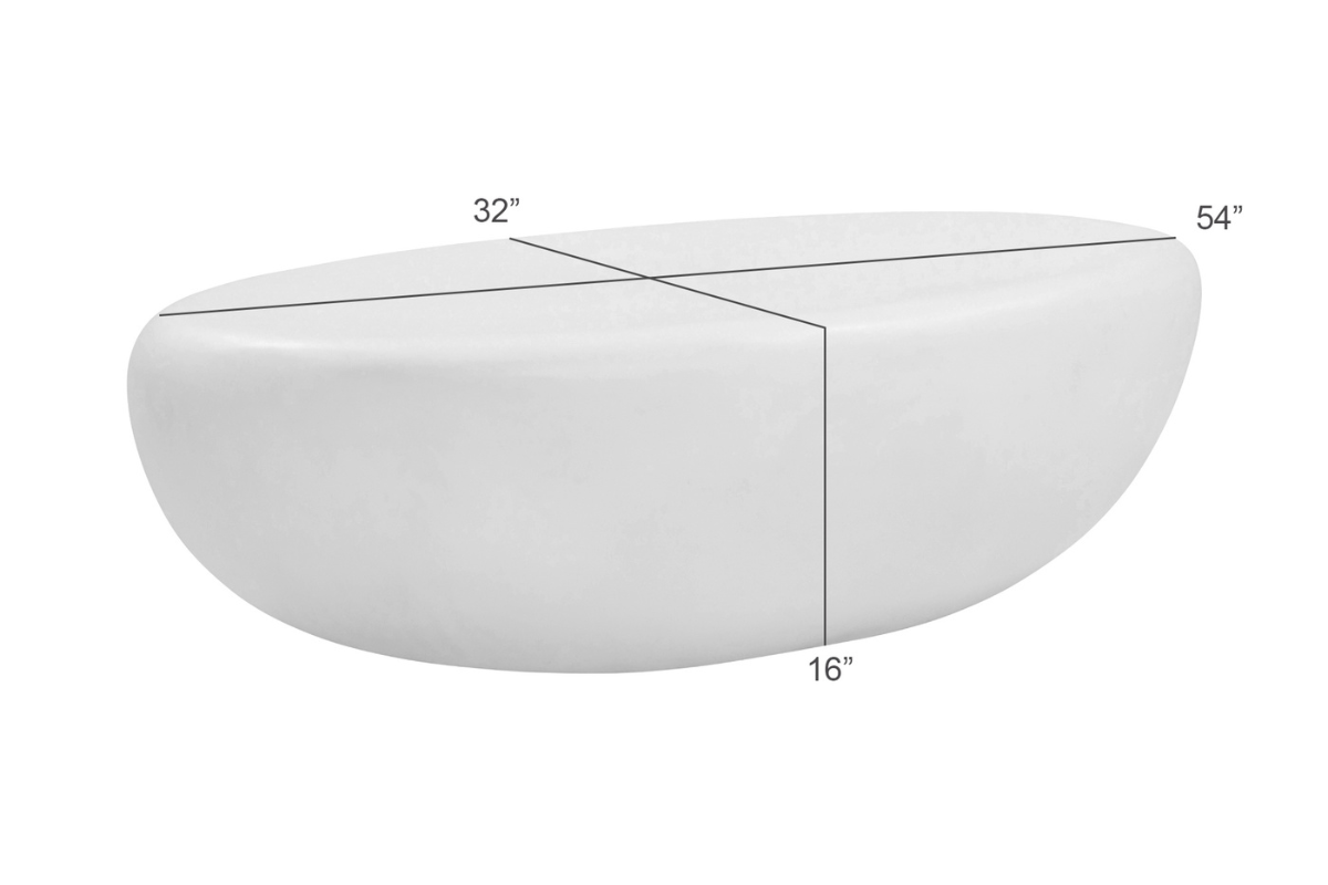 087811724:Zenstone Outdoor Coffee Table, 