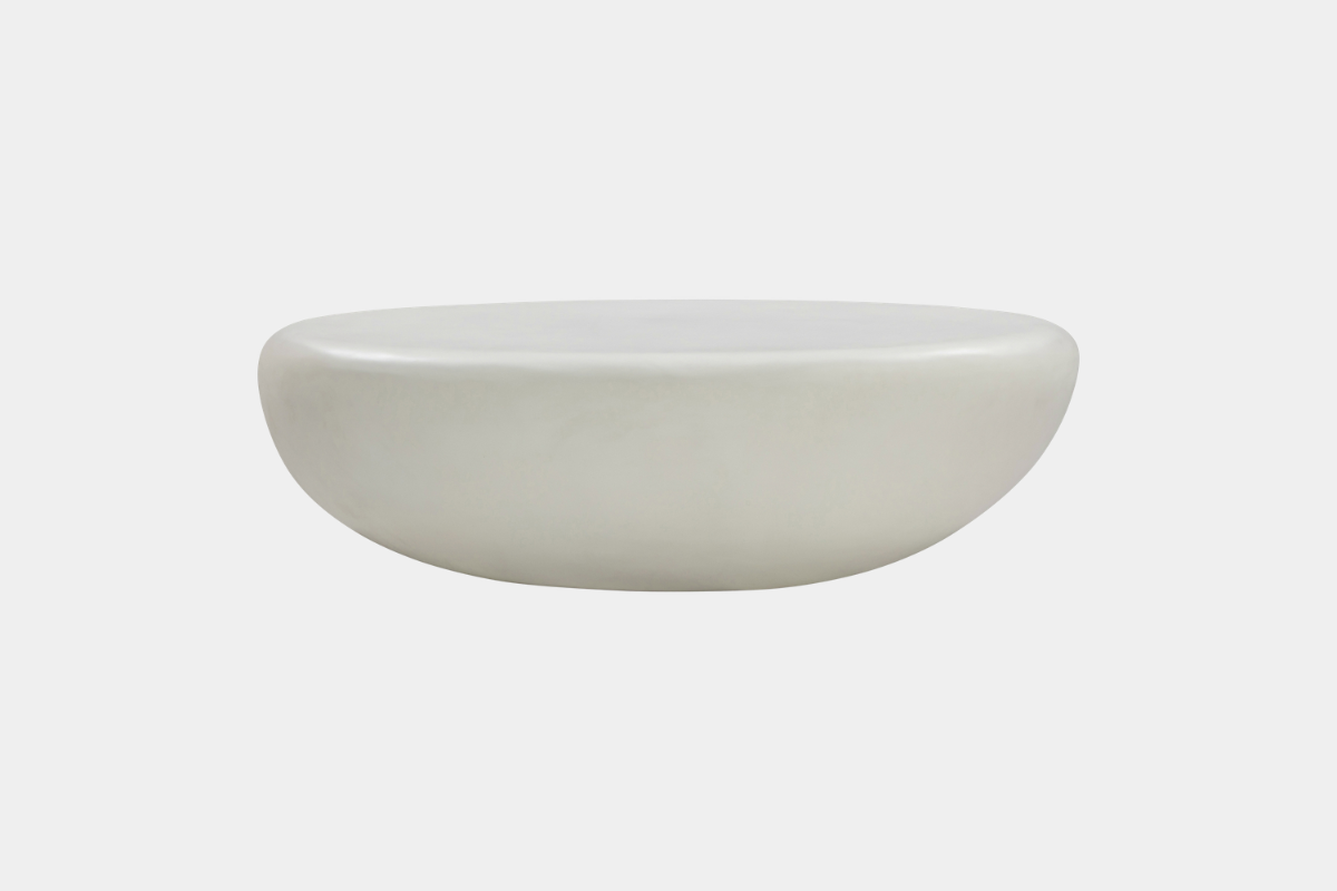 087811724:Zenstone Outdoor Coffee Table, Side