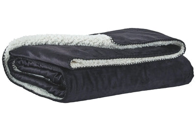294603553:Romeo Throw Blanket in Black, Image 1