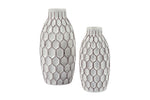343522132:Dionna Vases in White, Set of 2, Image 1