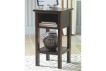 915074791:Marnville USB Accent Table in Cherry, Image 4