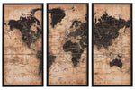 474270381:Pollyanna World Map, Set of 3, Image 1