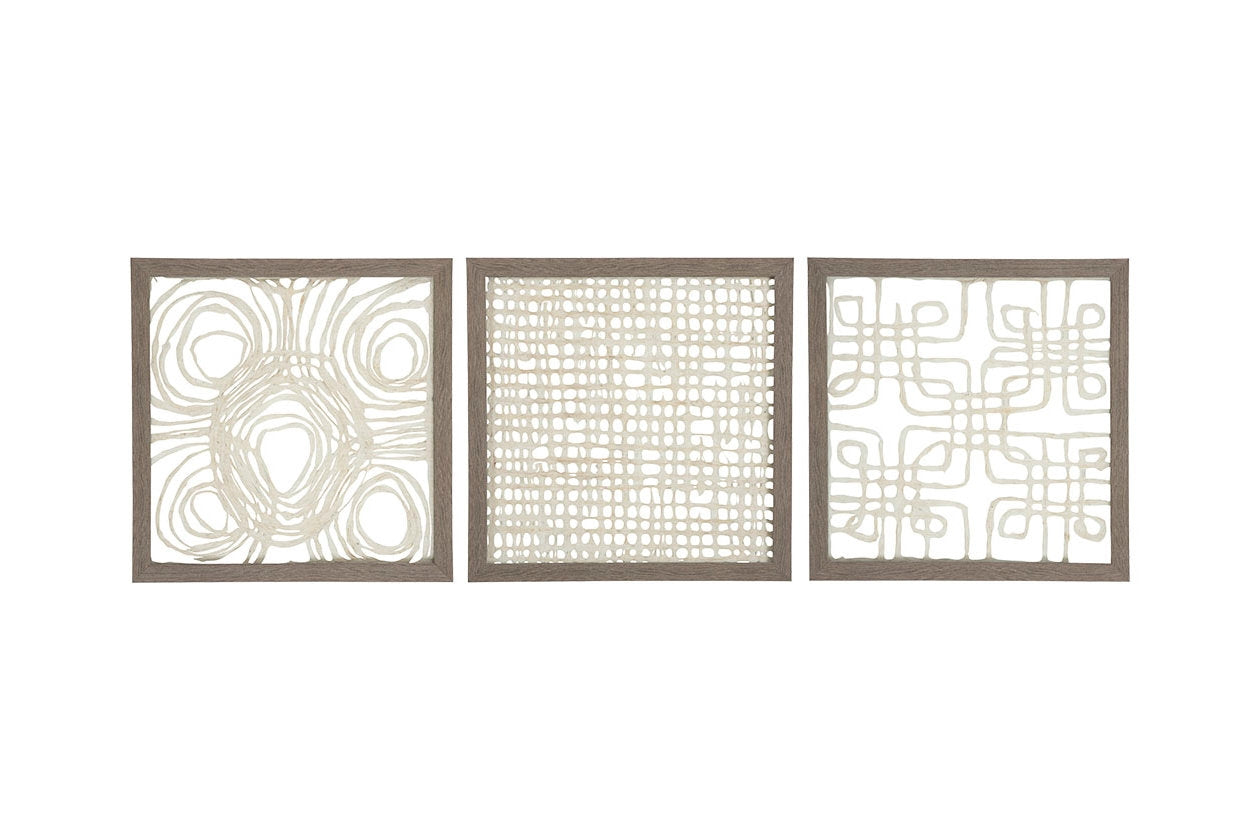 143920855:Odella Paper Wall Art, Set of 3, Image 1