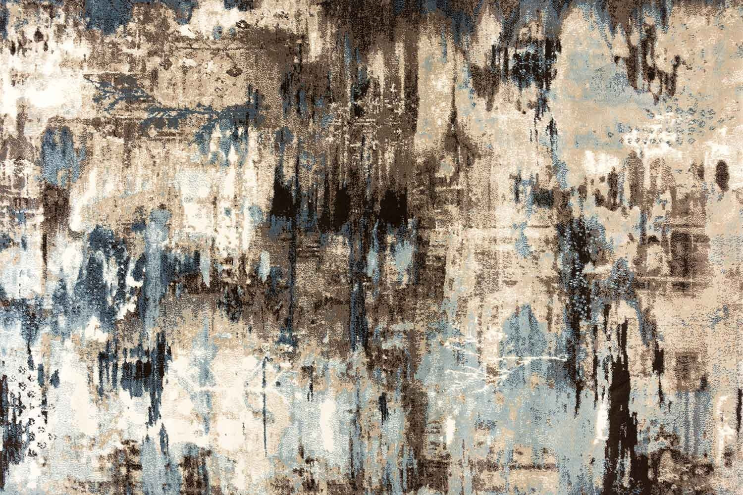 458041087:Aden Rug in 3383 Brown Blue, 5 x 7, Image 1