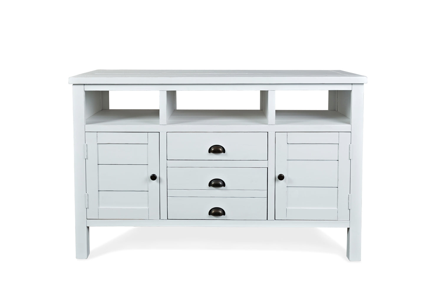 412804867:Artisans Media Console in White, 50 Inch, Image 1