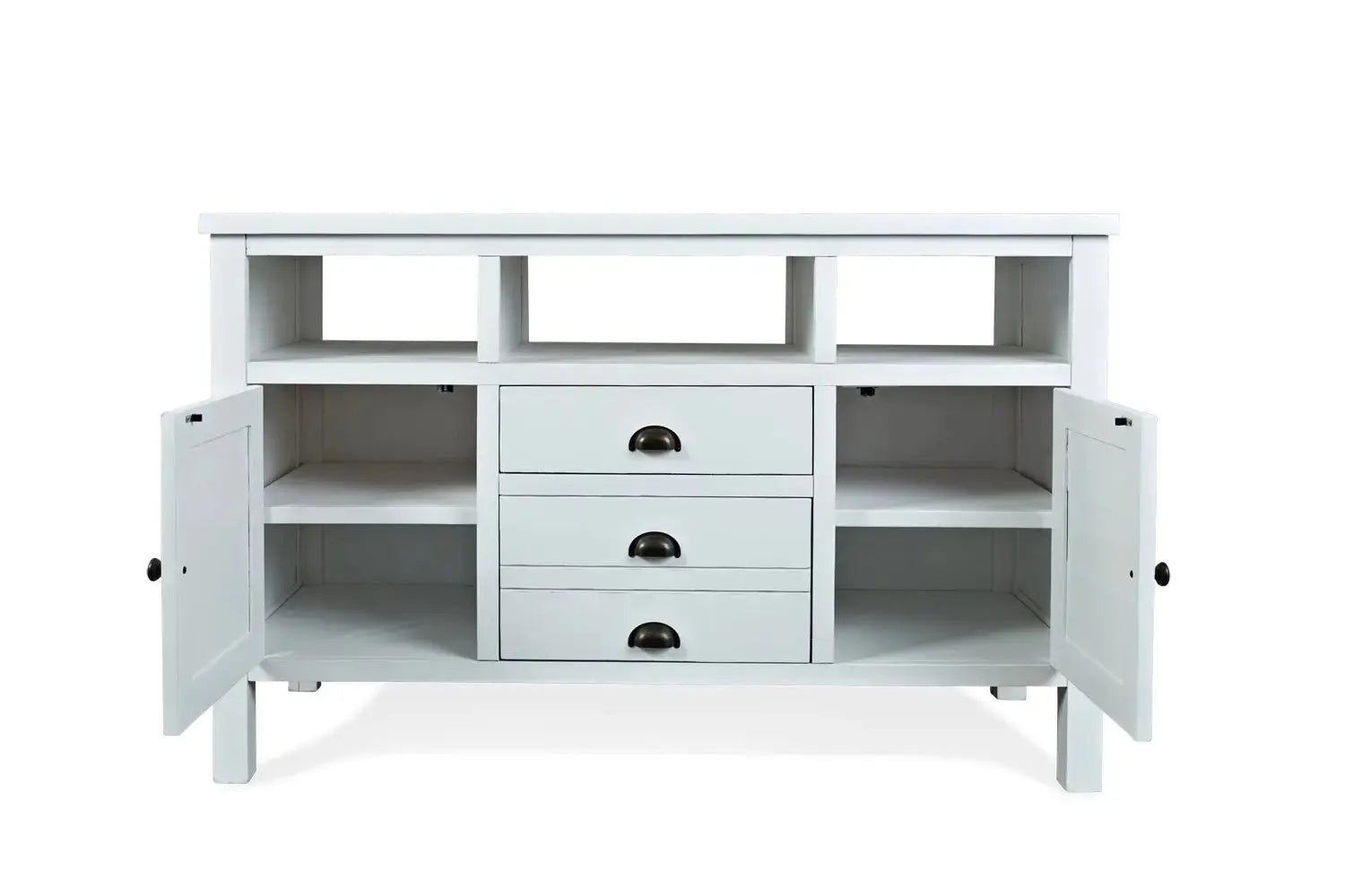 412804867:Artisans Media Console in White, 50 Inch, Image 2